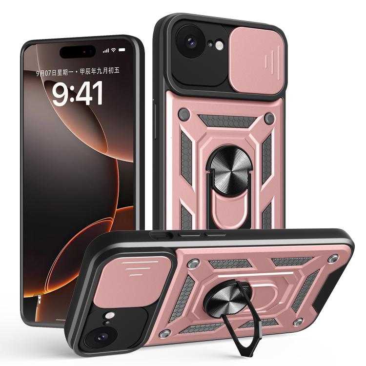 Custodia scorrevole in TPU per iPhone 16 Pro Max