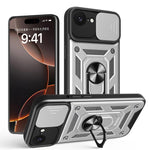 Custodia scorrevole in TPU per iPhone 16 Pro Max