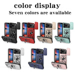 Cover scorrevole TPU e PC per iPhone 15, 16, 16 Plus