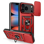 Cover scorrevole TPU e PC per iPhone 15, 16, 16 Plus