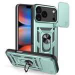 Cover scorrevole TPU e PC per iPhone 15, 16, 16 Plus