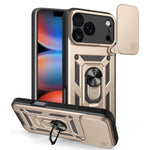 Cover scorrevole TPU e PC per iPhone 15, 16, 16 Plus