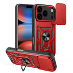 Cover scorrevole TPU e PC per iPhone 15, 16, 16 Plus