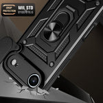 Cover scorrevole TPU e PC per iPhone 16 Pro e 15 Pro