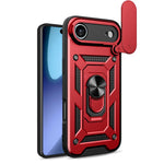 Cover scorrevole TPU e PC per iPhone 16 Pro e 15 Pro