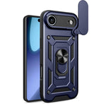 Cover scorrevole TPU e PC per iPhone 16 Pro e 15 Pro