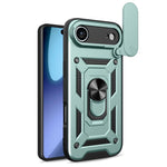 Cover scorrevole TPU e PC per iPhone 16 Pro e 15 Pro