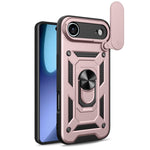 Cover scorrevole TPU e PC per iPhone 16 Pro e 15 Pro