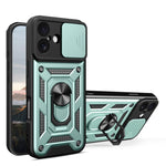 Cover scorrevole TPU e PC per iPhone 15, 16, 16 Plus