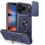 Custodia scorrevole in TPU per iPhone 16 Pro Max