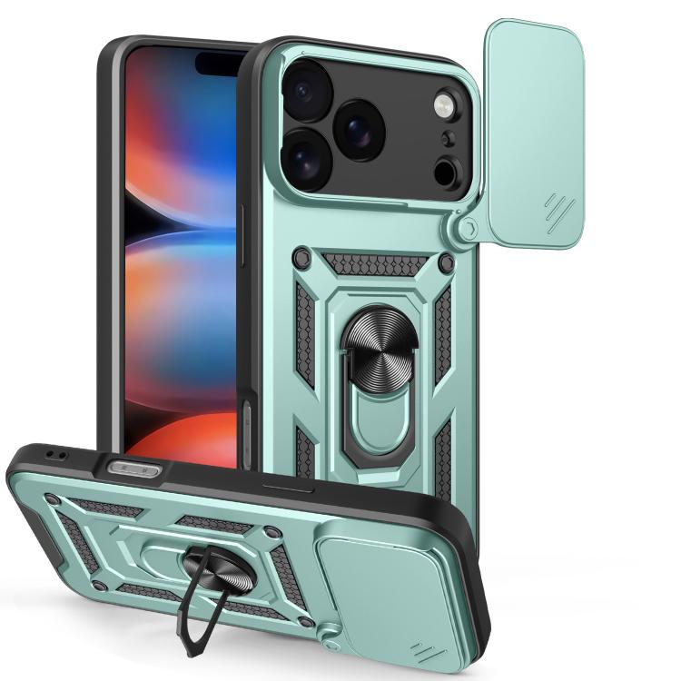Custodia scorrevole in TPU per iPhone 16 Pro Max