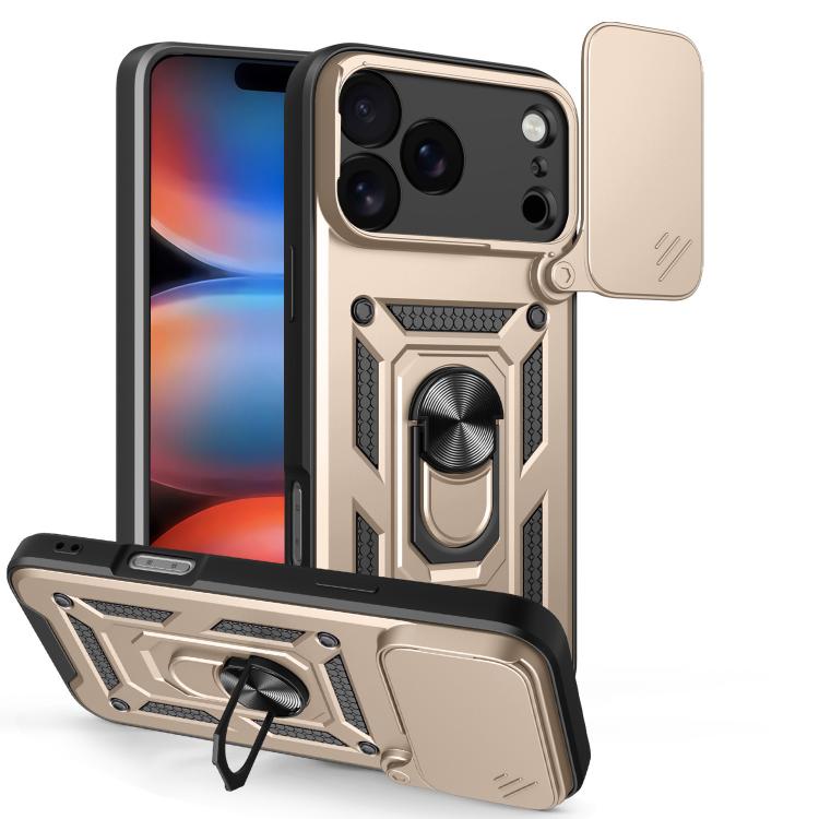 Custodia scorrevole in TPU per iPhone 16 Pro Max