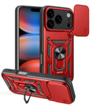 Custodia scorrevole in TPU per iPhone 16 Pro Max