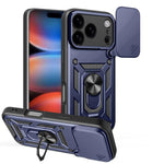 Custodia scorrevole in TPU per iPhone 16 Pro Max