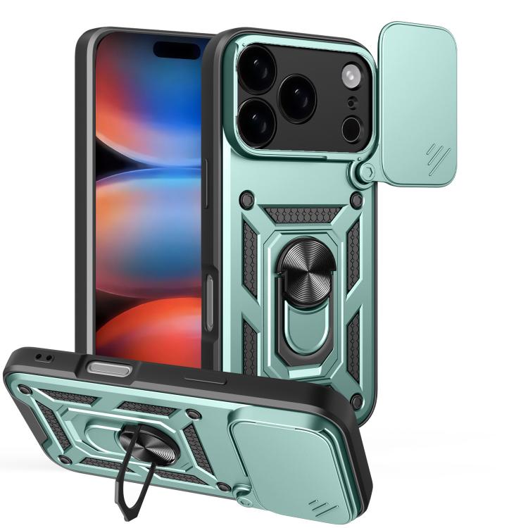 Custodia scorrevole in TPU per iPhone 16 Pro Max