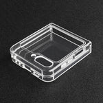 Custodia protettiva antiurto per telefono con cerniera in TPU trasparente, For Samsung Galaxy Z Flip5