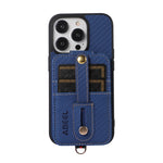 Custodia per cellulare con porta carte RFID in fibra di carbonio ABEEL, For iPhone 15 Pro Max, For iPhone 15 Pro, For iPhone 14 Pro, For iPhone 14 Pro Max, For iPhone 13 Pro Max, For iPhone 13 Pro