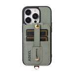 Custodia per cellulare con porta carte RFID in fibra di carbonio ABEEL, For iPhone 15 Pro Max, For iPhone 15 Pro, For iPhone 14 Pro, For iPhone 14 Pro Max, For iPhone 13 Pro Max, For iPhone 13 Pro