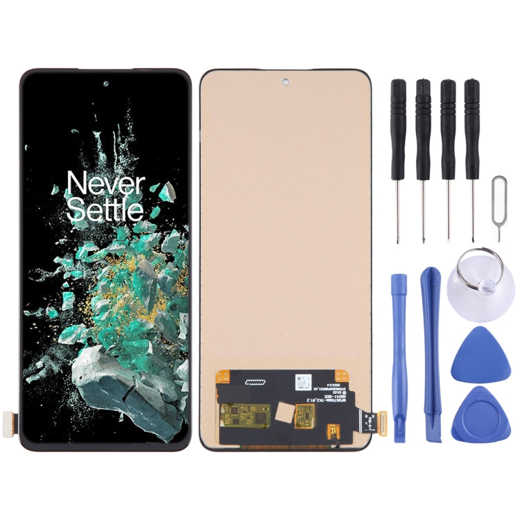 TFT LCD Screen Digitizer Full Assembly For OnePlus Ace Pro PGP110, For OnePlus 10T CPH2415 CPH2413 CPH2417, For OnePlus Nord 2T CPH2399 CPH2401, For OnePlus 10R CPH2411, For OnePlus Ace PGKM10, For OnePlus Nord CE 2 5G IV2201