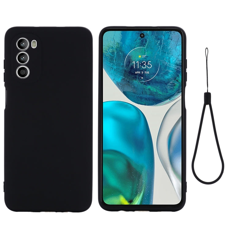 Custodia per telefono antiurto in silicone liquido di colore puro, For Motorola Moto G71s 5G