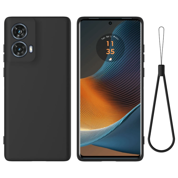 Custodia per telefono antiurto in silicone liquido di colore puro, For Motorola S50 Neo, For Motorola Moto E14, For Motorola Moto G04S 4G / E14 4G, For Motorola Moto G85, For Motorola Moto G64, For Motorola Edge 50 Pro