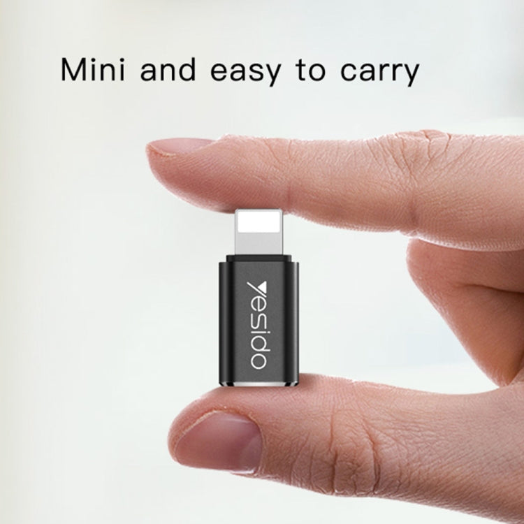 Adattatore ricarica Yesido GS03 8 pin a USB Tipo C