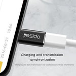 Adattatore ricarica Yesido GS03 8 pin a USB Tipo C