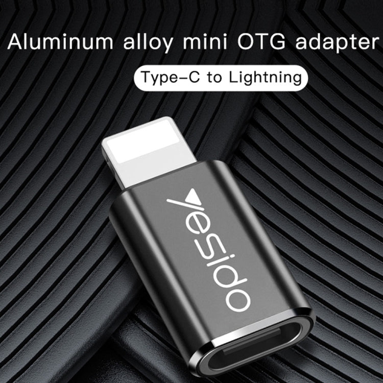 Adattatore ricarica Yesido GS03 8 pin a USB Tipo C