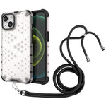 Custodia nido d'ape in TPU per iPhone 15 compatibile