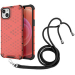 Custodia nido d'ape in TPU per iPhone 15 compatibile