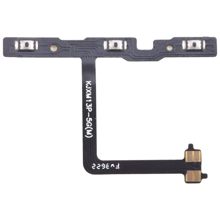 Pulsante di accensione OEM e cavo flessibile del pulsante del volume, For Xiaomi Redmi 11 Prime 5G, For Xiaomi Redmi Note 12 4G, For Xiaomi 12T Pro, For Xiaomi Poco C55, For Xiaomi Civi 3, For Xiaomi Redmi 12C, For Xiaomi 12T, For Xiaomi Redmi K60