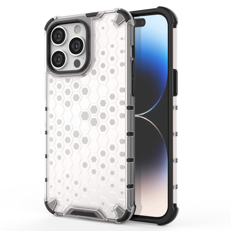 Custodia nido d'ape per iPhone 15 Pro Max e Pro
