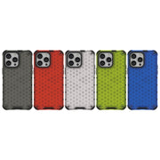 Custodia nido d'ape per iPhone 15 Pro Max e Pro