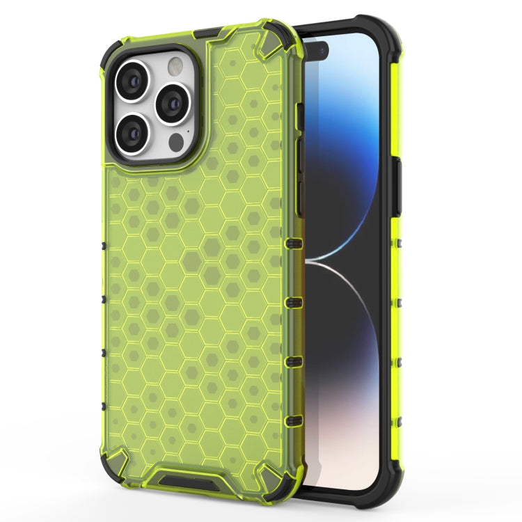 Custodia TPU nido d'ape per iPhone 15 Pro Max e Pro