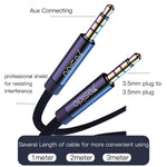 Cavo audio 3,5 mm maschio Yesido YAU15 2m