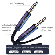 Cavo audio Yesido YAU15 3,5 mm maschio 2m