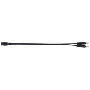 5,5 x 2,1 mm da 1 a 2 femmina a maschio cavo di alimentazione adattatore splitter di alimentazione CC, lunghezza cavo: 30 cm