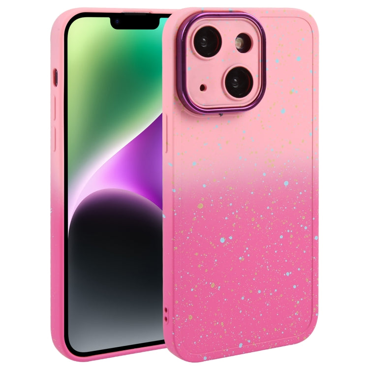 Custodia silicone stellato per iPhone 14 e 15