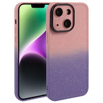 Custodia silicone stellato per iPhone 14 e 15