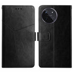 HT01 Cassa del telefono di cuoio di vibrazione del modello a forma di Y, For Realme C67 4G, For Realme 11 5G Global, For Realme C53, For Realme 11 4G Global