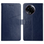 HT01 Cassa del telefono di cuoio di vibrazione del modello a forma di Y, For Realme C67 4G, For Realme 11 5G Global, For Realme C53, For Realme 11 4G Global