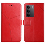 HT01 Cassa del telefono di cuoio di vibrazione del modello a forma di Y, For Realme C75 4G, For Realme 13+ 5G Global, For Realme 13 Pro 5G / 13 Pro+ 5G, For Realme C63 4G Global/ C61