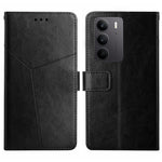 HT01 Cassa del telefono di cuoio di vibrazione del modello a forma di Y, For Realme C75 4G, For Realme 13+ 5G Global, For Realme 13 Pro 5G / 13 Pro+ 5G, For Realme C63 4G Global/ C61