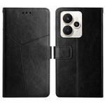 HT01 Cassa del telefono di cuoio di vibrazione del modello a forma di Y, For Realme C85 Pro 4G, For Realme 15T 5G, For Realme 15 5G Global / 15 Pro 5G Global, For Realme C71 4G