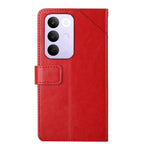 HT01 Cassa del telefono di cuoio di vibrazione del modello a forma di Y, For Realme C85 Pro 4G, For Realme 15T 5G, For Realme 15 5G Global / 15 Pro 5G Global, For Realme C71 4G