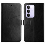 HT01 Cassa del telefono di cuoio di vibrazione del modello a forma di Y, For Realme C85 Pro 4G, For Realme 15T 5G, For Realme 15 5G Global / 15 Pro 5G Global, For Realme C71 4G