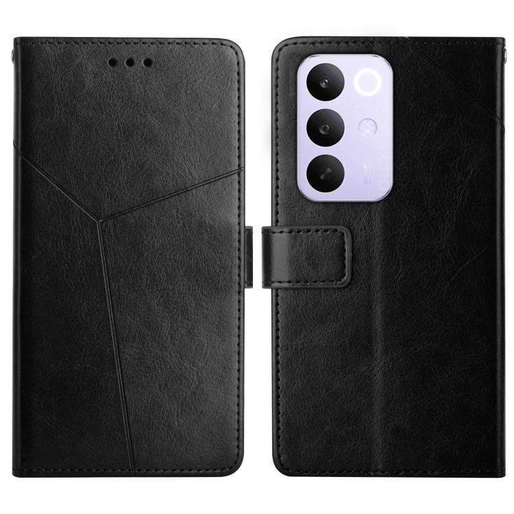 HT01 Cassa del telefono di cuoio di vibrazione del modello a forma di Y, For Realme C85 Pro 4G, For Realme 15T 5G, For Realme 15 5G Global / 15 Pro 5G Global, For Realme C71 4G