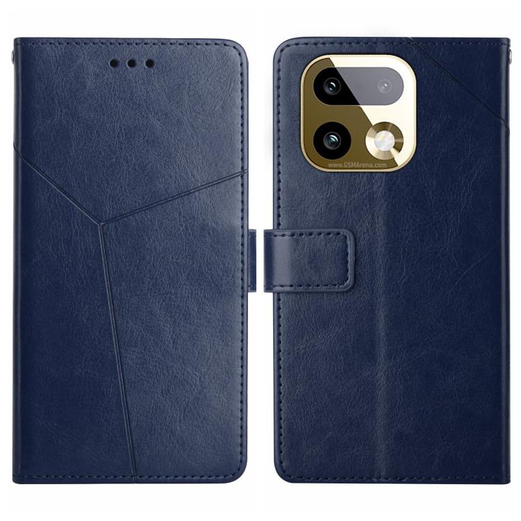 HT01 Cassa del telefono di cuoio di vibrazione del modello a forma di Y, For Realme C100 4G, For Realme C83 5G, For Realme 16 Pro+ 5G, For Realme C85 5G