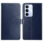 HT01 Cassa del telefono di cuoio di vibrazione del modello a forma di Y, For Realme C100 4G, For Realme C83 5G, For Realme 16 Pro+ 5G, For Realme C85 5G