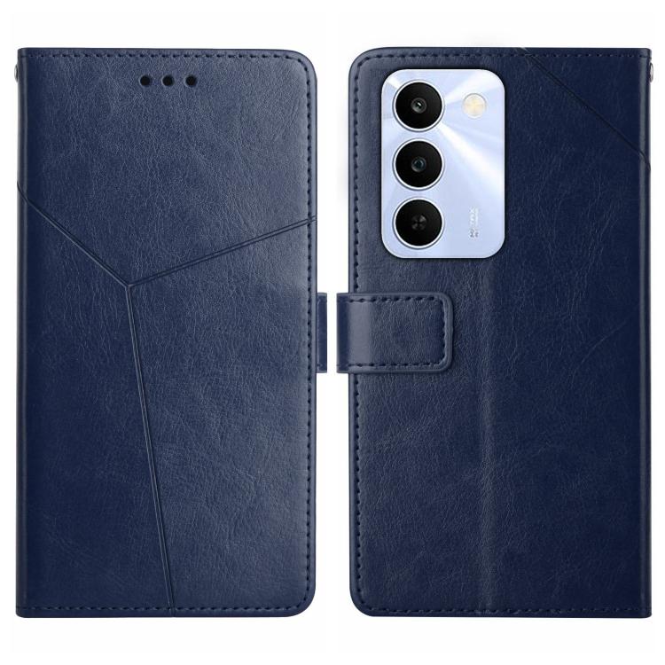 HT01 Cassa del telefono di cuoio di vibrazione del modello a forma di Y, For Realme C100 4G, For Realme C83 5G, For Realme 16 Pro+ 5G, For Realme C85 5G